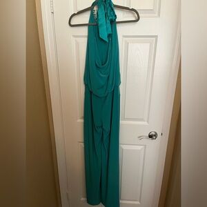 Beautiful Teal Caché Jumpsuit